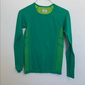 Athleta long sleeve workout top